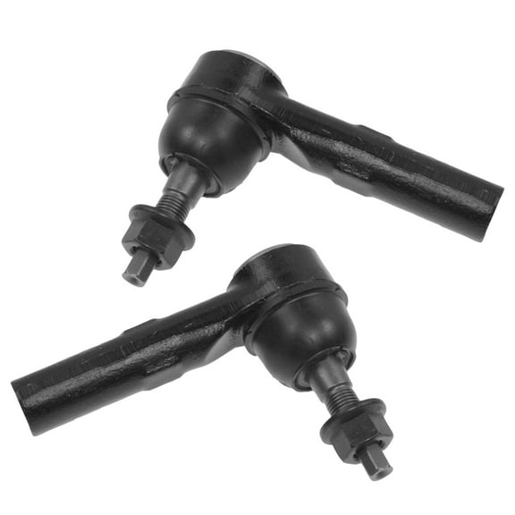 TRQ Front Outer Tie Rod Set Fits Select 2006-2010 Jeep Commander 2005-2010 Grand Cherokee