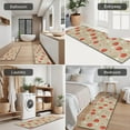 thumbnail image 5 of Red Strawberry Plants Fruit Kitchen Rugs Sets Of 3,Kitchen Runner Rugs Non Skid Washable,Decorative Kitchen Floor Mats for Kitchen,Sink,Laundry,17"x30"+ 17"x47" + 17"x59", 5 of 6