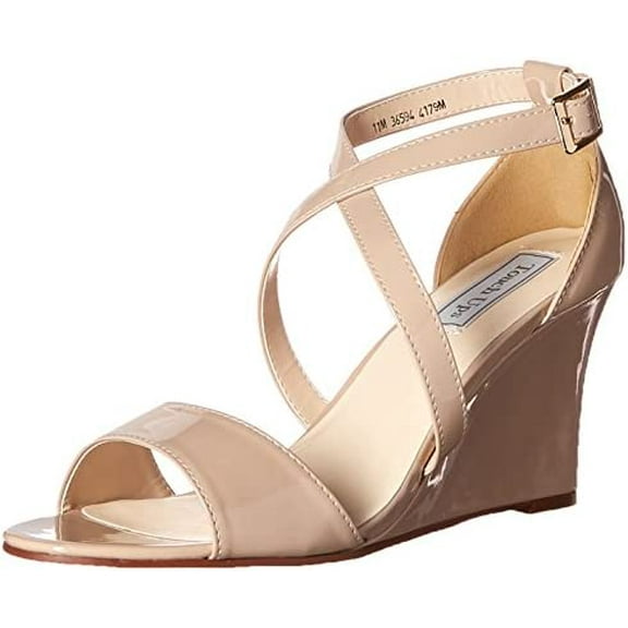 touch ups women's jenna, nude patent, 10.5 m us