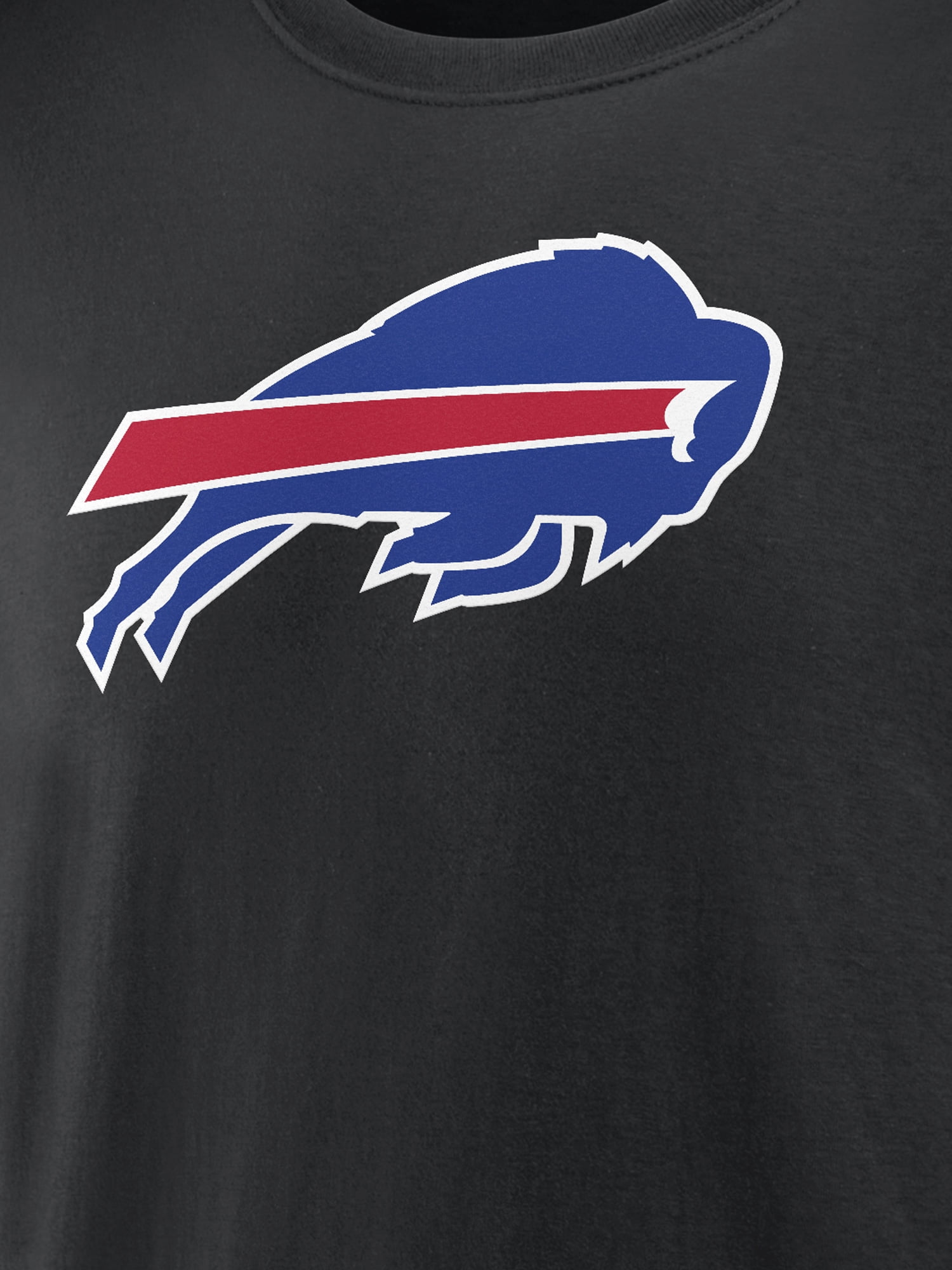 NFL Buffalo Bills Men's Cotton Black Short Sleeve T-Shirt