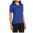 thumbnail image 4 of Yellow Rooster Womens Short Sleeve Rapid Dry Polo Royal XS, 4 of 4
