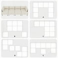 thumbnail image 3 of Convertible Sofa Seat with Storage - Modular Sectional for Living Space, 3 of 15