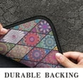 thumbnail image 6 of Red Boho Ethnic Geometric Pattern Door Rugs,Washable Non Slip Door Mats Indoor,Decorative Door Mats,Entry Mat Indoor for Entrance,Bedroom,Kitchen,Bathroom,30"x17", 6 of 6