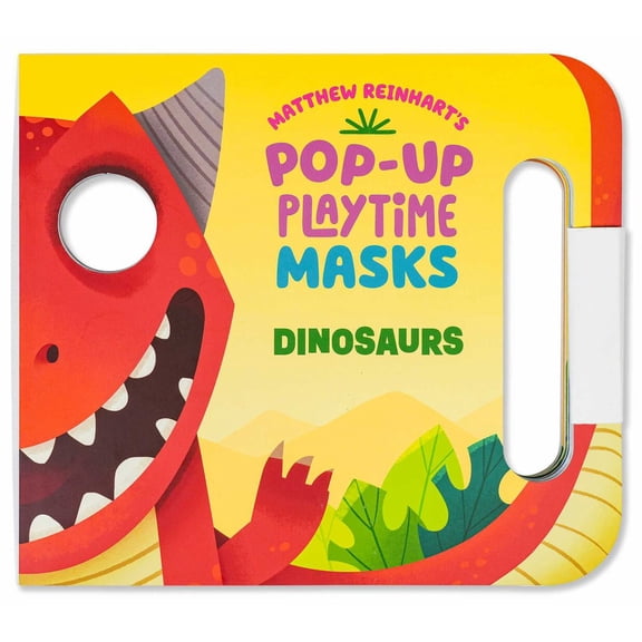 Pop-Up Playtime Masks: Dinosaurs (Hardcover)
