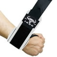 thumbnail image 2 of Weightlifting Wrist Wraps 18" or 24" for Weight Lifting 18 Inch Blackwhite, 2 of 4