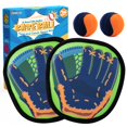 thumbnail image 1 of Set de juego de pelota Toss and Catch, guantes de béisbol Qrooper para niños, 1 of 8