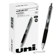 thumbnail image 1 of Uni-BallÂ® 207â„¢ Retractable Fraud Prevention Gel Pens, Micro Point, 0.5 mm, Black Barrels, Black Ink, Pack Of 12, 1 of 4