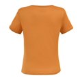 thumbnail image 2 of Playera George Talla  G con Bolsillo de Parche Delantero Amarillo, 2 of 4