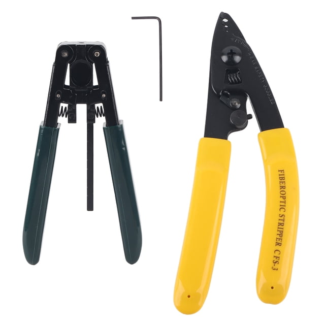Pelacables De Fibra óptica, Tijeras De Revestimiento De Fibra óptica Herramienta De Empalme En Frío De Fibra, Herramienta De Crimpado De Corte Para Cortar, Crimpar Técnicos Y ANGGREK Otros