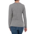 thumbnail image 2 of Time And Tru Women's Long Sleeve Crew Tee, 2 of 5