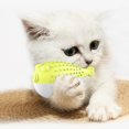 thumbnail image 4 of Cat Toy Interactive Cute Cartoon Fish Chewing Toy Cat Toothbrush with Bell, 4 of 7