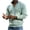 Green, variant on Men's Quarter Zip Ribbed Sweater — Mock Neck Long Sleeve Pullover Top with Metallic Logo Patch Regular Fit Casual Autumn Winter Jumper for Work and Outdoor Adventures