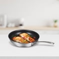thumbnail image 4 of Cuisinart Advantage Pro 12" Non‑Stick Stainless‑Steel Frying Pan, Easy‑Clean Dishwasher‑Safe, 4 of 5