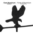 thumbnail image 4 of Klassen Bronze Eagle Cast Aluminum Weathervane, Black, 4 of 7