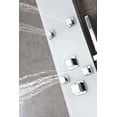 thumbnail image 3 of Anzzi  60 in. Jaguar Series 6-Jetted Full Body Shower Panel with Heavy Rain Shower & Spray Wand, White, 3 of 12