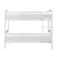 thumbnail image 6 of Lexicon Lani Asian Hardwood Twin/Twin Bunk Bed in Wire Brushed White Finish, 6 of 9
