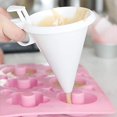 thumbnail image 4 of Grandest Birch 3PCS Cake Dispenser Manual Adjustable Plastic Easy Operating Cake Dispenser for Home-White, 4 of 9