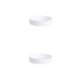 thumbnail image 3 of Bandeja de almacenamiento Monstrate Cocina Baño Blanco de una sola capa 25.2*6.5 cm 2piezas, 3 of 6