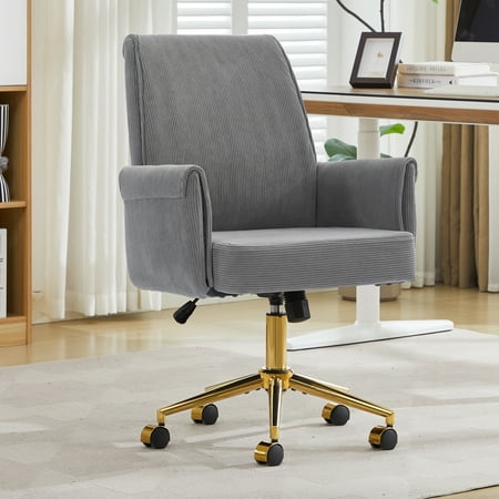 mid-back office chair featuring gray product