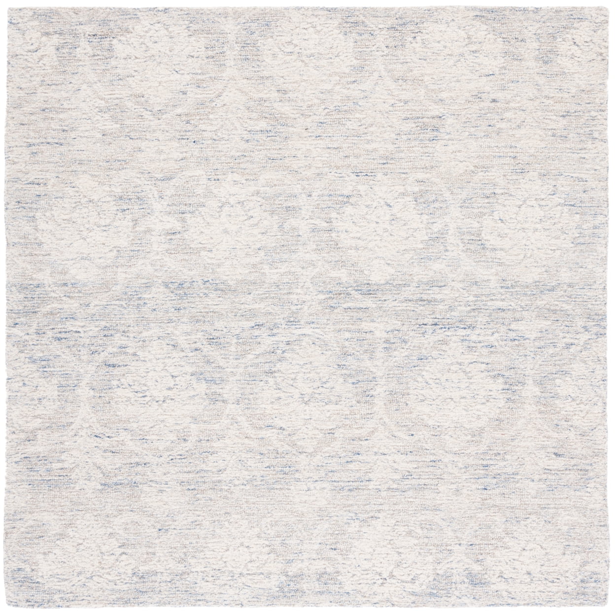 SAFAVIEH Metro Sutton Medallion Area Rug, Light Blue/Ivory, 4' x 6'