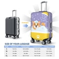 thumbnail image 5 of Picia Corgi Washing in Bathtub Luggage Protector Cover Thicken Suitcase Protector Cover Fit 18-32 Inch Luggage-, 5 of 9