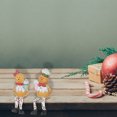 thumbnail image 2 of Maison Concepts Figurine Polyresin Sitting Ginger Bread Man - Set of 2 - 3.15 L x 1.97 W x 4.53 H, 2 of 3