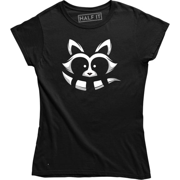 Cute Raccoon Lover Cartoon illustration Wild Life Animal Short Sleeve T-Shirt