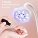 thumbnail image 3 of UV LED Nail Lamp, Rechargeable Gooseneck Flash Cure UV Gel X Light, 3 of 5