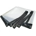 thumbnail image 1 of Waterproof Tarpaulin With Eyelets, Transparent, Foldable, 1 of 5