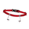 thumbnail image 1 of Quzzie Race Number Belt with Adjustable Closure And 6 Loops for Carrying Nutrition. Reflective Polyester Sports Belt. Comfortable And Secure for Racers. Red, 1 of 8