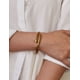 thumbnail image 5 of Brazalete en forma de clavo dorado de oro laminado, 5 of 7