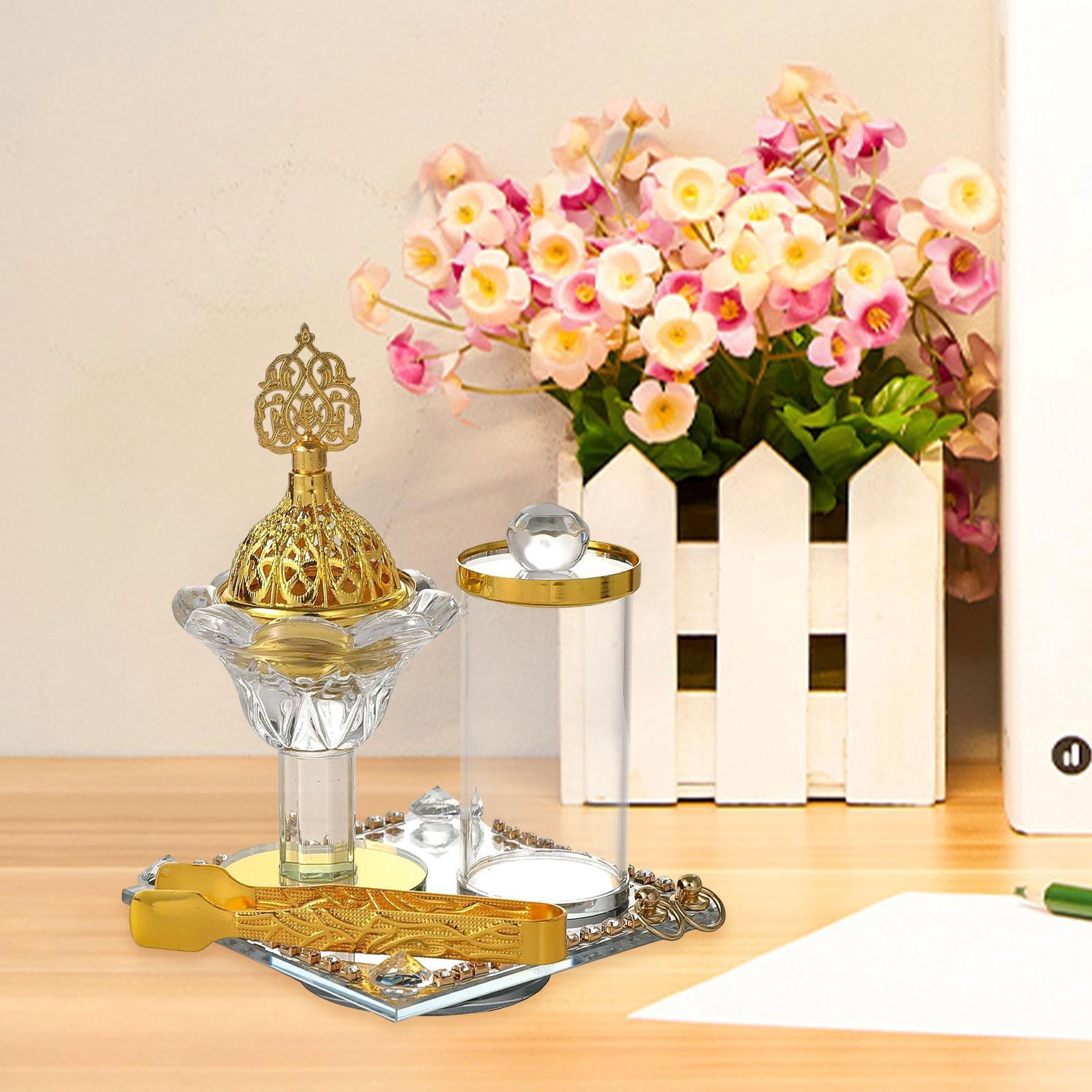 WLPZXP Arabian Incense Burner Gift Incense Cone Holder for Home Bedroom Living Room