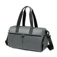 thumbnail image 2 of Travel Duffel Bag for Women Men Overnight Bag Small Sports Bag with Dry Wet Pocket and Shoes Compartment, 2 of 8