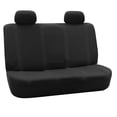 thumbnail image 4 of Car Seat Covers Universal Flat Cloth Full Set for Solid Benches 8 Pcs 12 Colors, 4 of 8