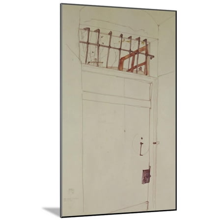 Egon Schiele Artwork - The Door into the Open, 1912 Wood Mounted Print Wall Art By Egon Schiele