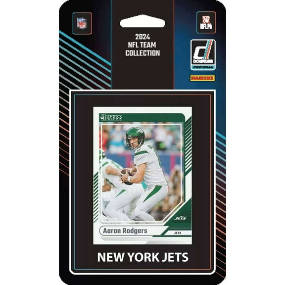 2024 Donruss Factory Sealed Jets Team Set Aaron Rodgers