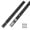 Black-12 Inch-2, variant on 12 Inch Black 2 Pair Soft Close Drawer Slides Hardware