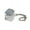 Gray, variant on Merit +1 Muyu Decompression Keychain Mechanical Keyboard Button Keyring Fingertip Key Cap Pendant Antistress Toy