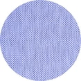 thumbnail image 1 of Ahgly Company Machine Washable Indoor Round Abstract Blue Contemporary Area Rugs, 5' Round, 1 of 4