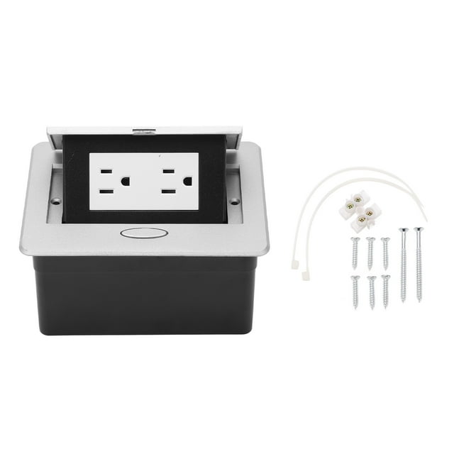 Table Connection Box,Desktop Socket Concealed Power Table Concealed Socket Outlet Table Connection Box Stylish and Modern