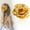 Gold, variant on Under $3 Artificial Rose Head Faux Rose Bloom Cloth For Diy Wreath Craft Base Wedding Bouquet Accent White (1Pc)