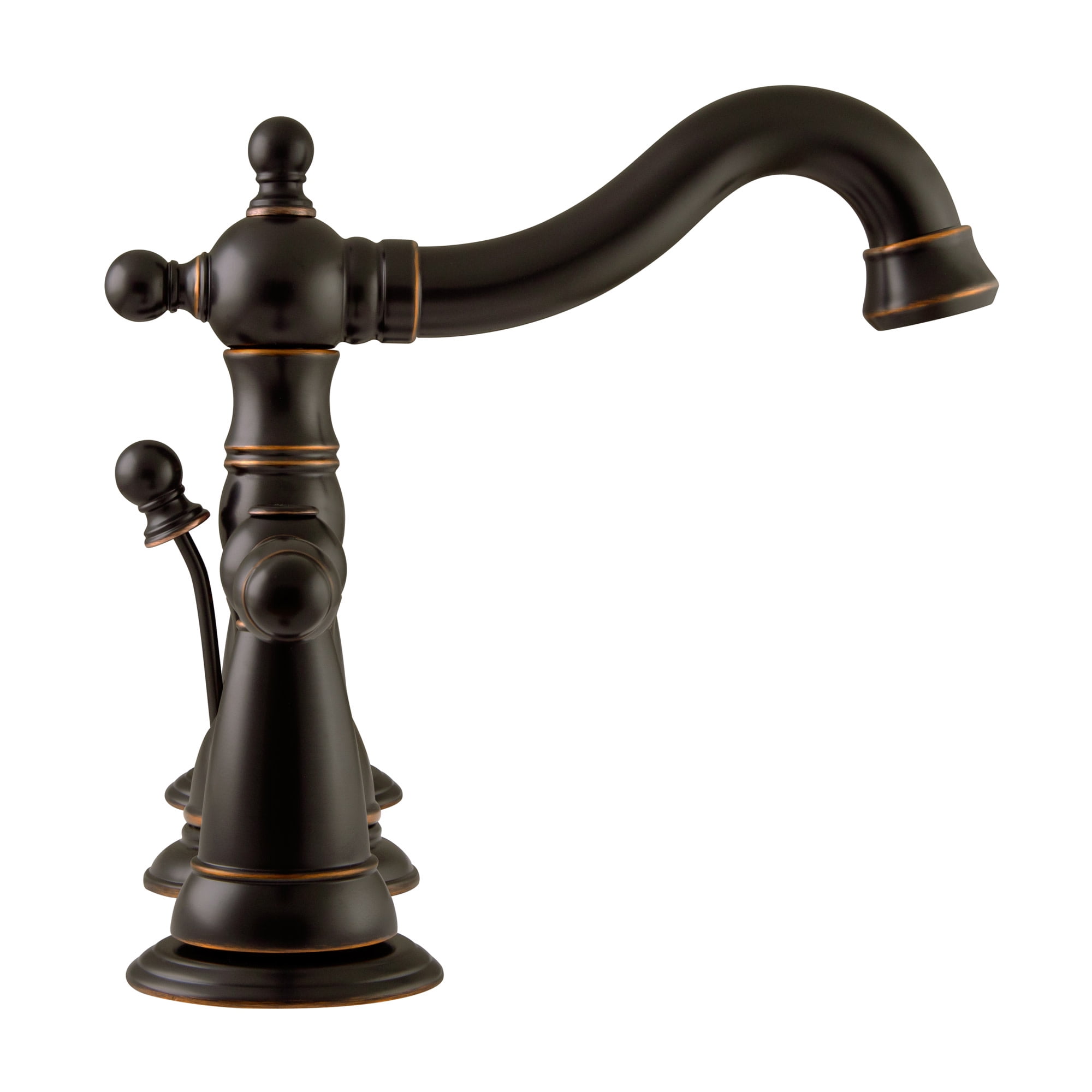 Design House 523324 Oakmont Traditional Widespread 2-Handle Bathroom Faucet with Valve, Oil Rubbed Bronze