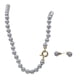 thumbnail image 2 of Set 2 Piezas Collar y Aretes Perla de Mallorca 8mm 45cm | Plata, 2 of 5