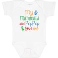 thumbnail image 3 of Inktastic My Mammaw and Poppop Love Me Boys or Girls Baby Bodysuit, 3 of 5