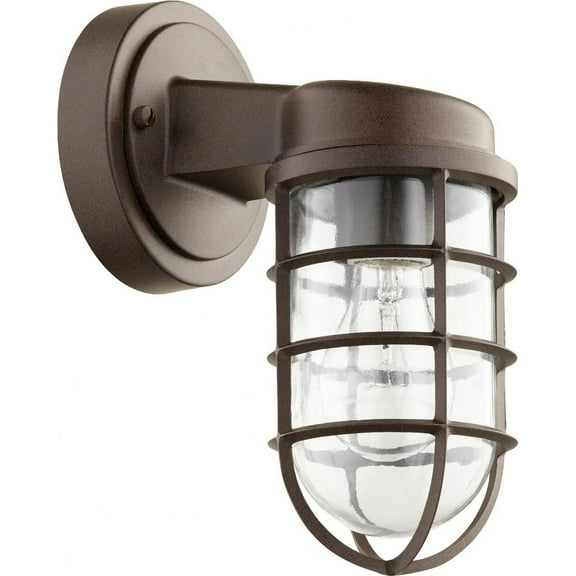 Quorum Lighting Belfour Oiled Bronze Outdoor Wall Light