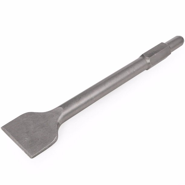 XtremepowerUS Hex Shank Chisel (Scrapping Chisel) Bit 11/8" Chisel Hex