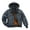 Dark Grey, variant on KVE Boy's Faux Leather Jacket Windproof Fleece Lined Warm Winter Coat Kids Bomber Outerwear PU Motorcycle Hooded Jacket Camel 8
