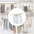 thumbnail image 5 of Metal Ceiling Mounted Clothes Rack Garment Display Hanging Rod Coat Hanger 100cm, 5 of 16