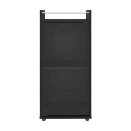 We Have Furniture Minibar Cabinet Lampeter, Living Room, Black