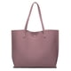 thumbnail image 3 of Dreubea Bolso de hombro de piel sintética suave para mujer, bolso de mano con borlas de gran capacidad, 3 of 5